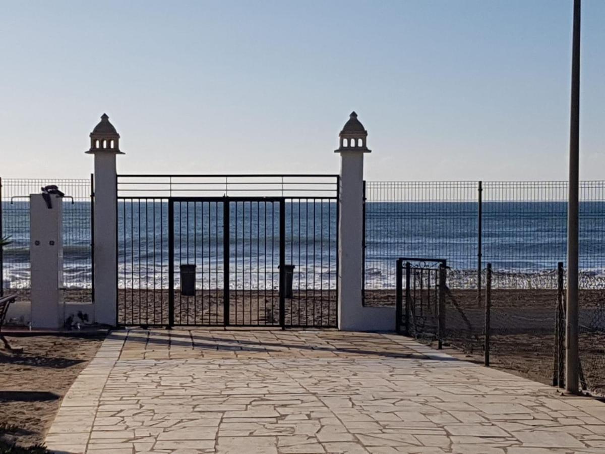 Casa Baja Naturista Con Patio En Primera Linea De Playa Con Piscina Comunitaria! Vera Exterior foto